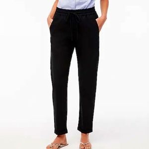 J. Crew Factory Linen-Blend Drawstring Pants
